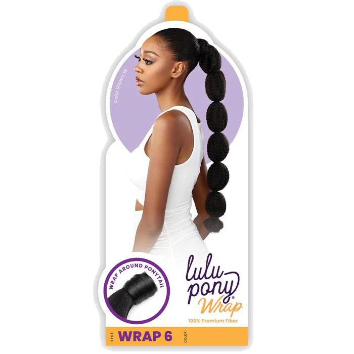 Sensationnel Lulu Pony Wrap Ponytail - WRAP 6 - Image 4