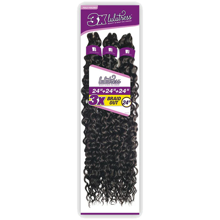 Sensationnel Lulutress Fully Folded Braid Bundle - 3X BRAID OUT 24" - Image 8