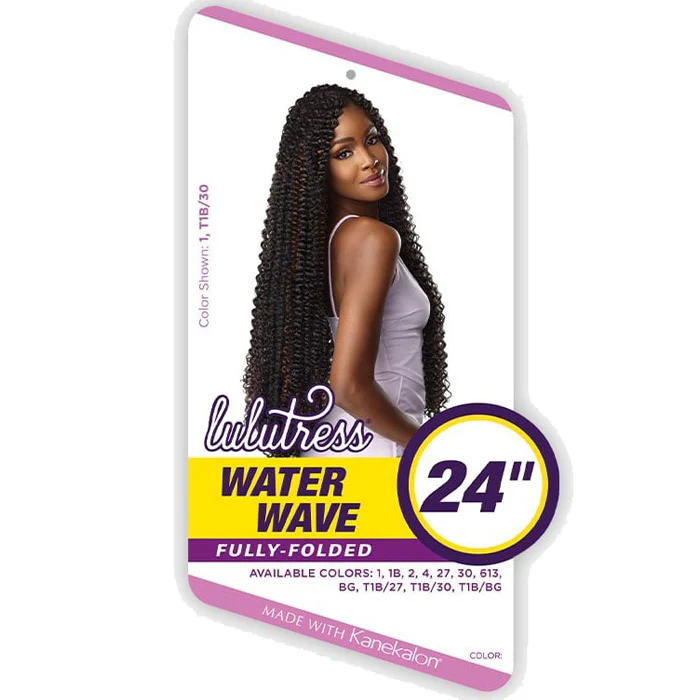 Sensationnel Lulutress Fully-Folded Crochet Braid - WATER WAVE 24" - Image 4