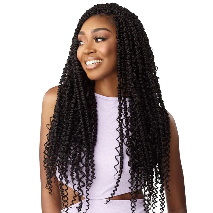 Sensationnel Lulutress Pre-Looped Crochet Braid - 3X BOHO PASSION TWIST 24" - Image 2