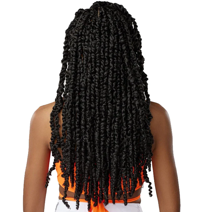 Sensationnel Lulutress Pre-Looped Crochet Braid - 3X FLUFFY PASSION TWIST 20" - Image 4
