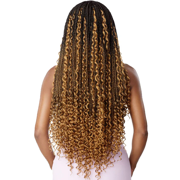 Sensationnel Lulutress Pre-Looped Crochet Braids - BOHO BOX BRAID 28" 3X - Image 5