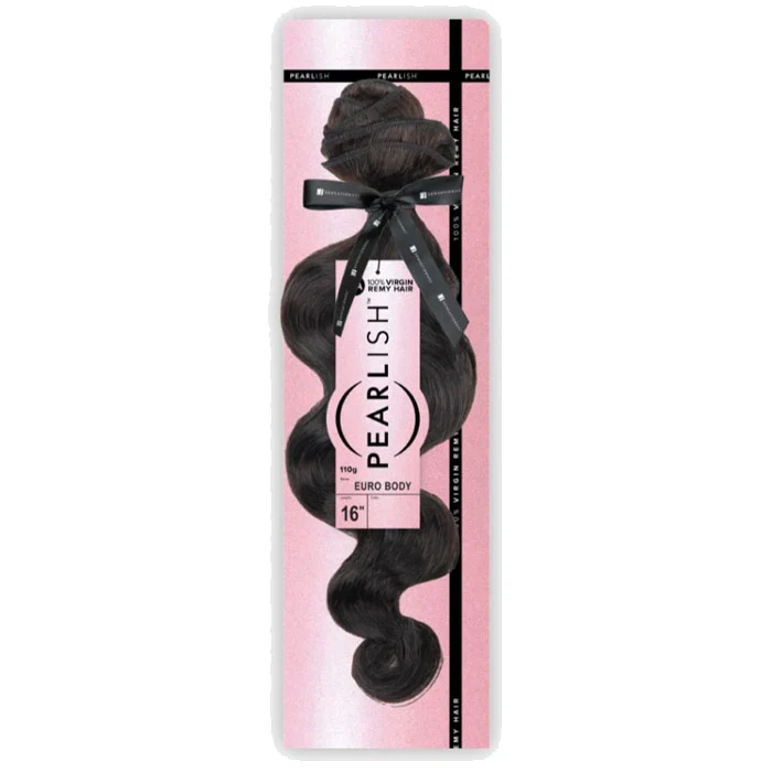 Sensationnel Pearlish 100% Virgin Remy Human Hair Weave - EURO BODY