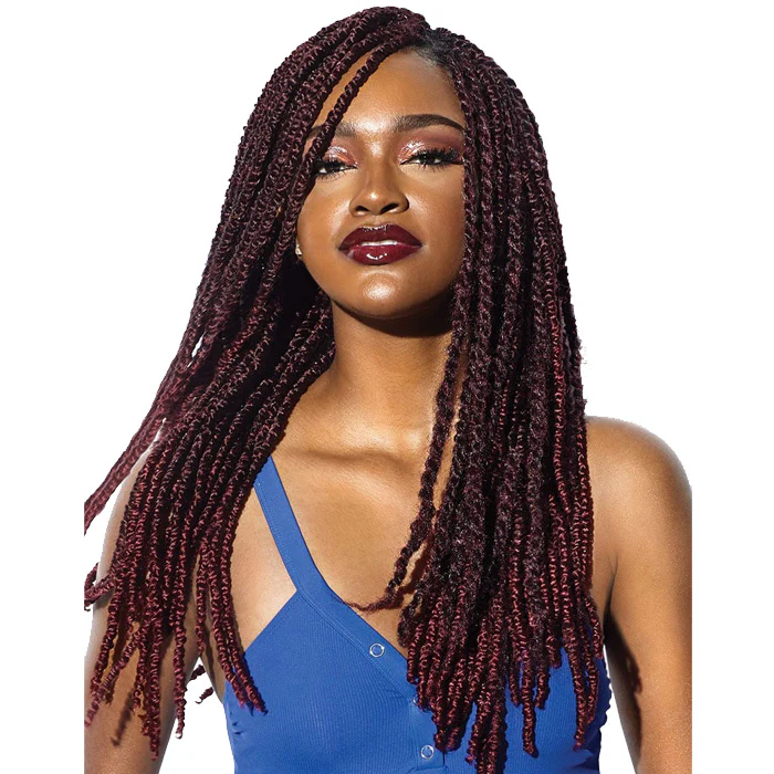 Sensationnel Ruwa Pre-Stretched Crochet Braids - 2X JAMAICAN TWIST 18" - Image 2