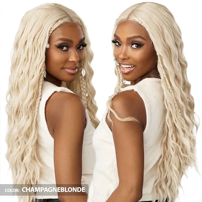 Sensationnel Shear Muse Festi-Gal Glueless Y-Part HD Lace Front Wig - DAZZLE GAL - Image 2