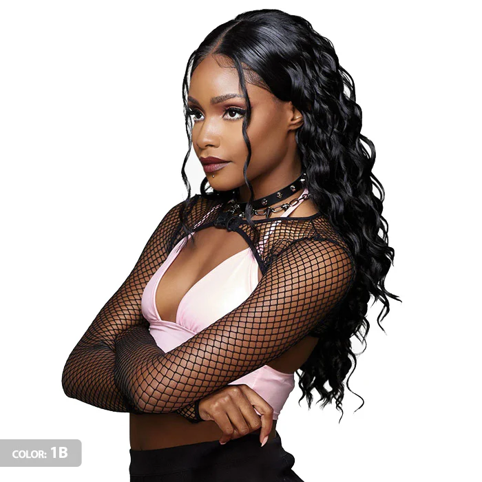 Sensationnel Shear Muse Hex Doll Glueless 13x4 HD Lace Frontal Wig - EMBER - Image 4