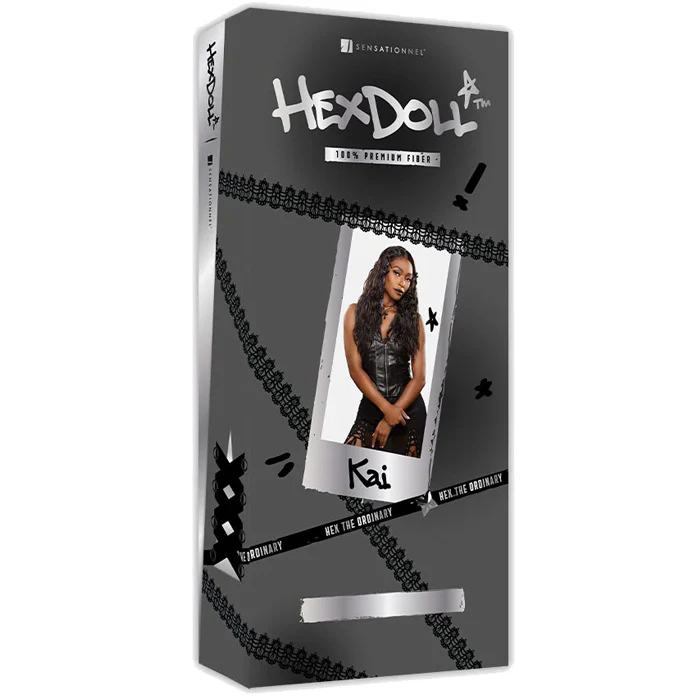 Sensationnel Shear Muse Hex Doll Glueless 13x4 HD Lace Frontal Wig - KAI - Image 8