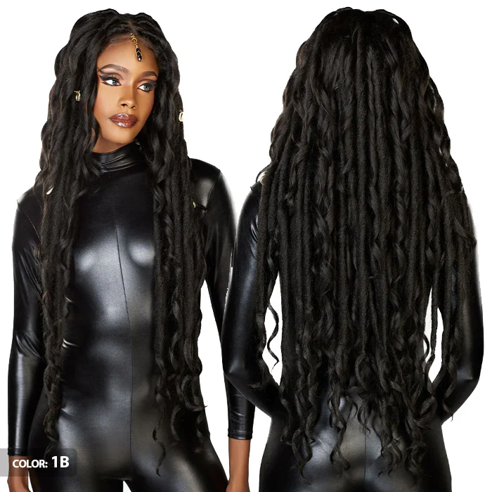 Sensationnel Strand X Glueless HD Full Lace Hand-Tied Braided Wig - UNIT 3 - Image 4