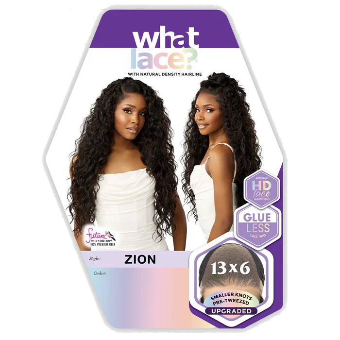 Sensationnel What Lace Glueless 13x6 HD Lace Front Wig - ZION - Image 6