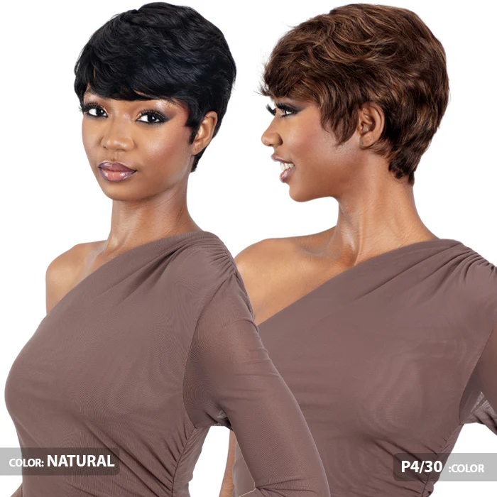 Shake N Go Golden 100% Human Hair Full Wig - MARISE - Image 2