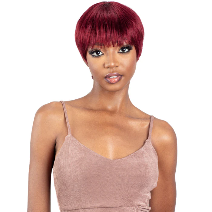 Shake N Go Golden 100% Human Hair Full Wig - VIORA