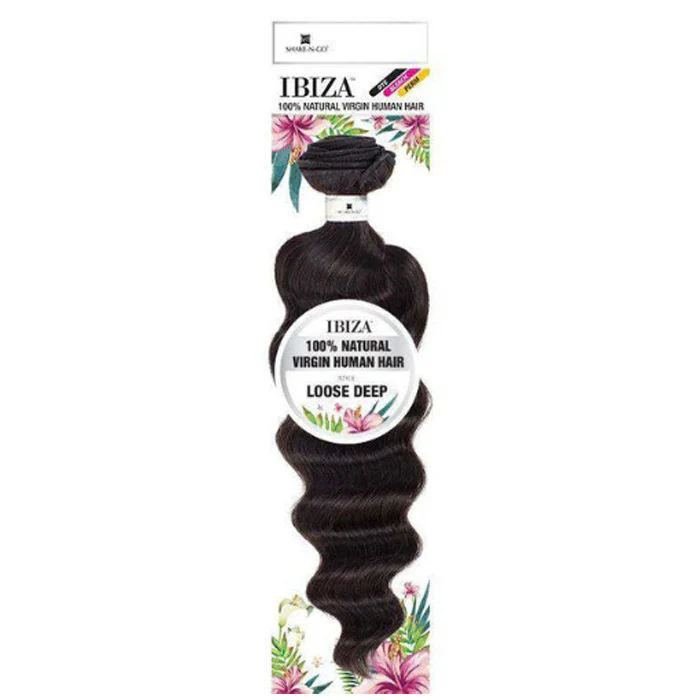 Shake N Go Ibiza100% Natural Virgin Human Hair Weave - LOOSE DEEP 10"-24" - Image 3