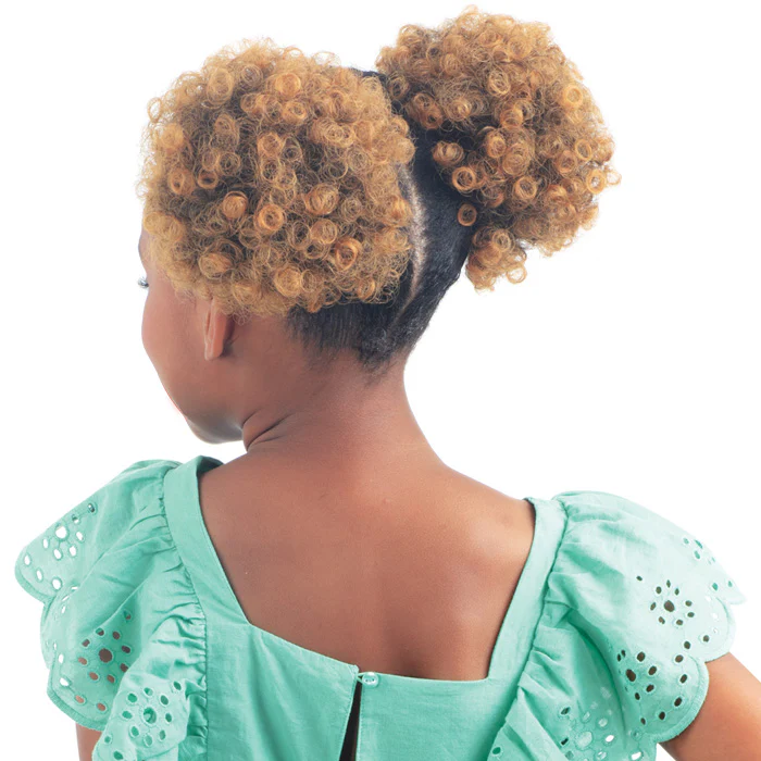 Shake N Go Kids Drawstring Ponytail - DOUBLE PUFF - Image 2