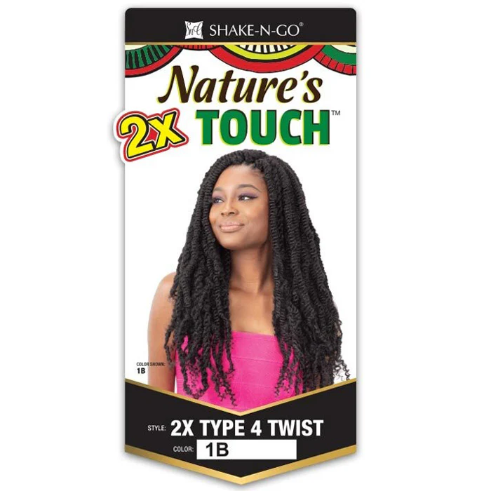 Shake N Go Natures Touch Crochet Braid - 2X TYPE 4 TWIST - Image 2