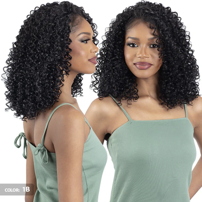 Shake N Go Organique Drawstring Full Cap Half Wig - WATER GIRL - Image 3