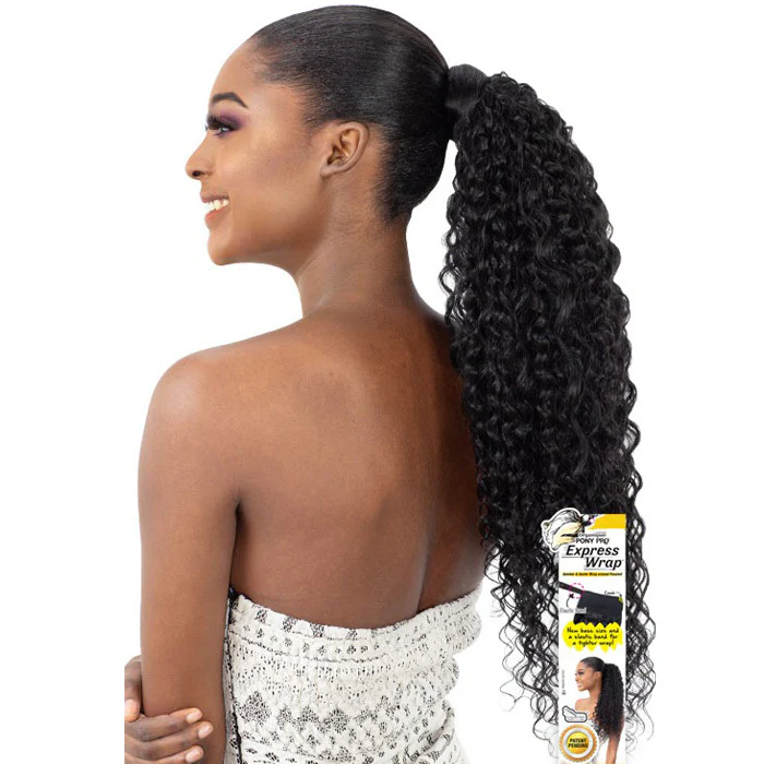 Shake N Go Organique Pony Pro Mastermix Express Wrap Ponytail - MALI CURL - Image 2