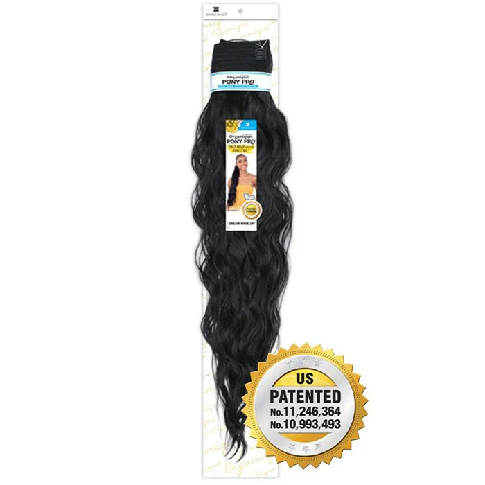 Shake N Go Organique Pony Pro Ponytail - DREAM WAVE 24" - Image 3