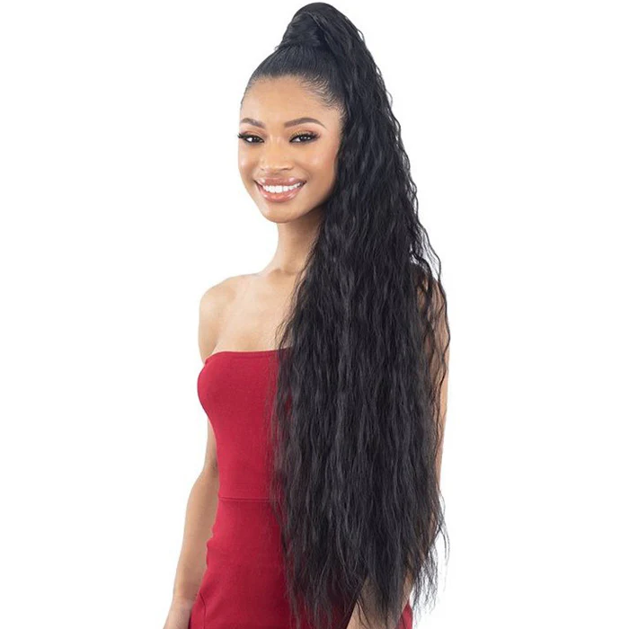 Shake N Go Organique Pony Pro Wrap Ponytail - MERMAID WAVE 36"