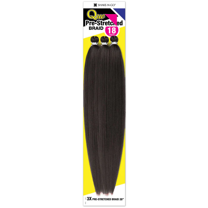 Shake-N-Go Que Crochet Braids - 3X PRE-STRETCHED BRAID 18" - Image 2