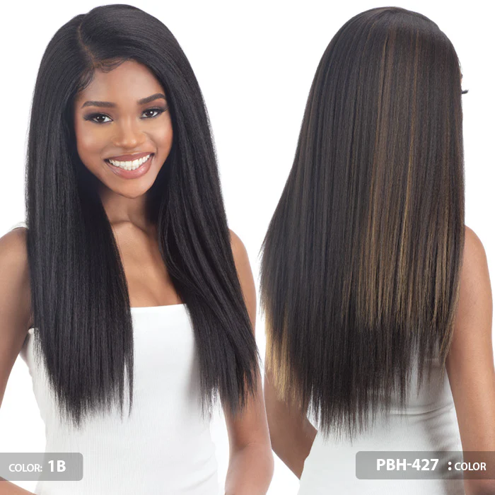 Shake N Go Snatched Glueless HD 5" Deep Parting Lace Wig - BLOW OUT - Image 4