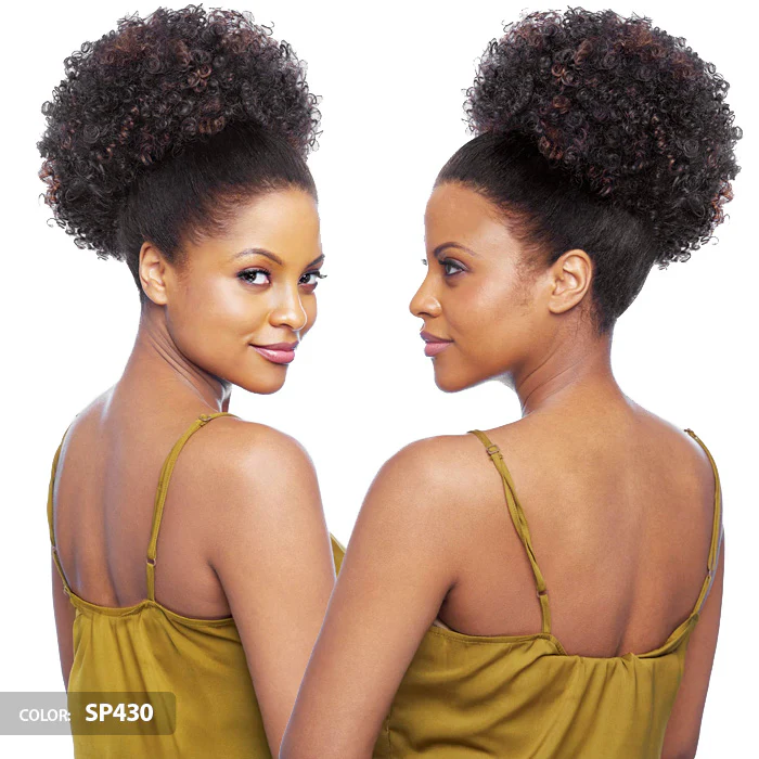 Vanessa Drawstring Express Curl Ponytail - ST ATTY - Image 3