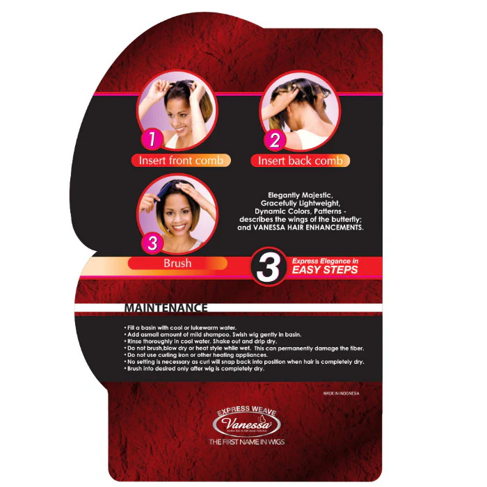 Vanessa Express Weave Half Wig - LA COSMO - Image 3