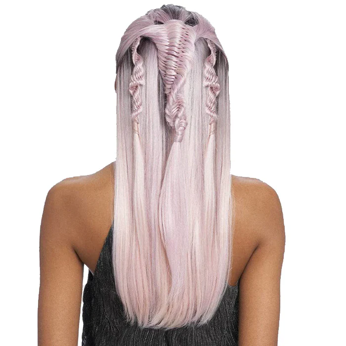 Vanessa Slayed Deep Hand-Tied Middle Part Lace Front Wig - GENOME - Image 3