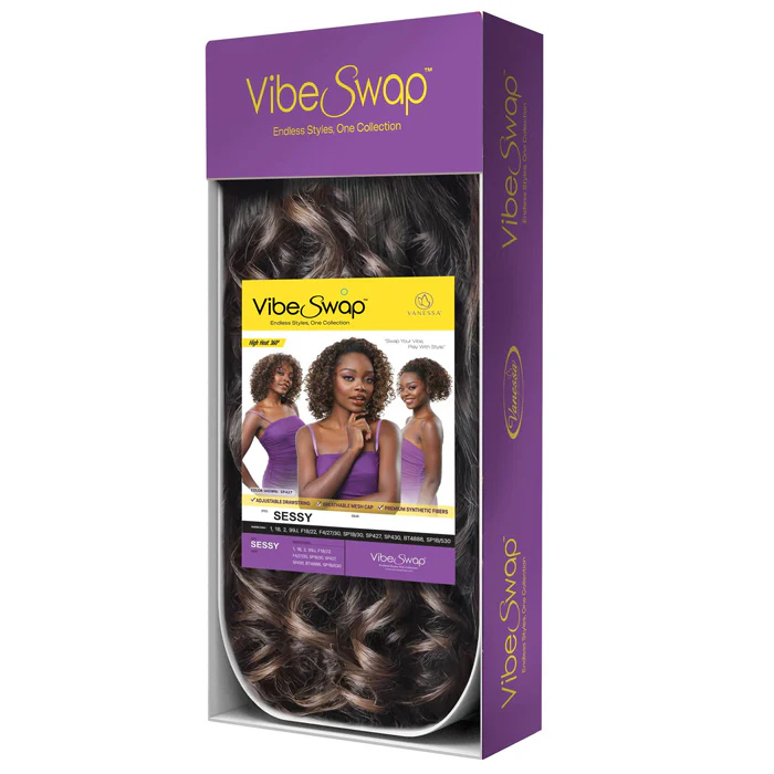 Vanessa Vibe Swap Half Wig - SESSY - Image 6
