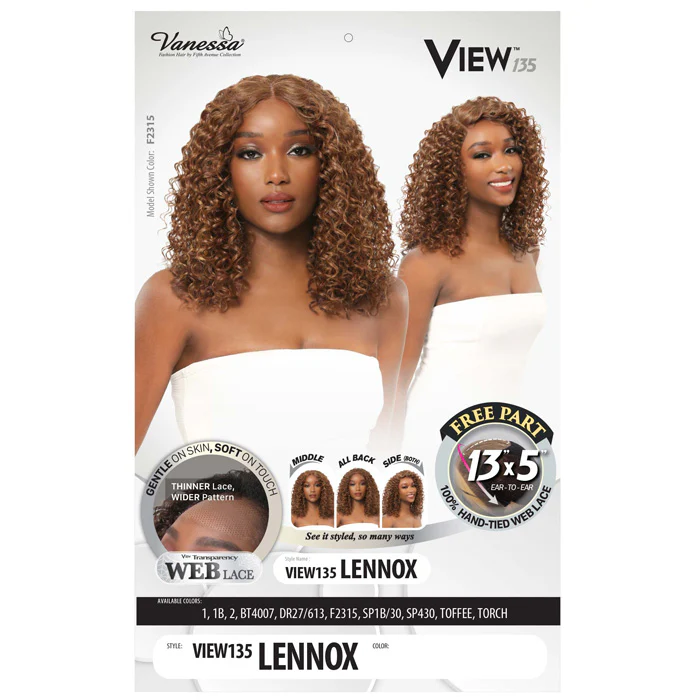 Vanessa View 135 Glueless HD 13x5 Lace Frontal Wig - LENNOX - Image 4