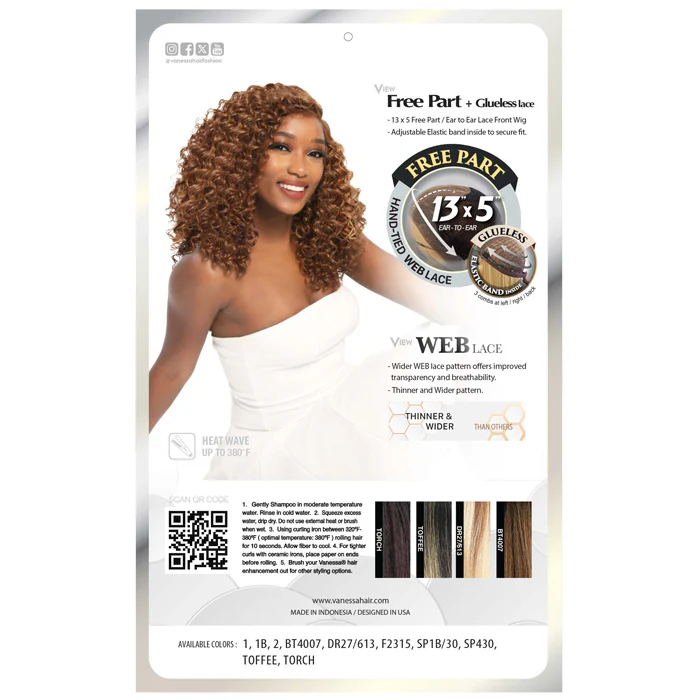 Vanessa View 135 Glueless HD 13x5 Lace Frontal Wig - LENNOX - Image 5