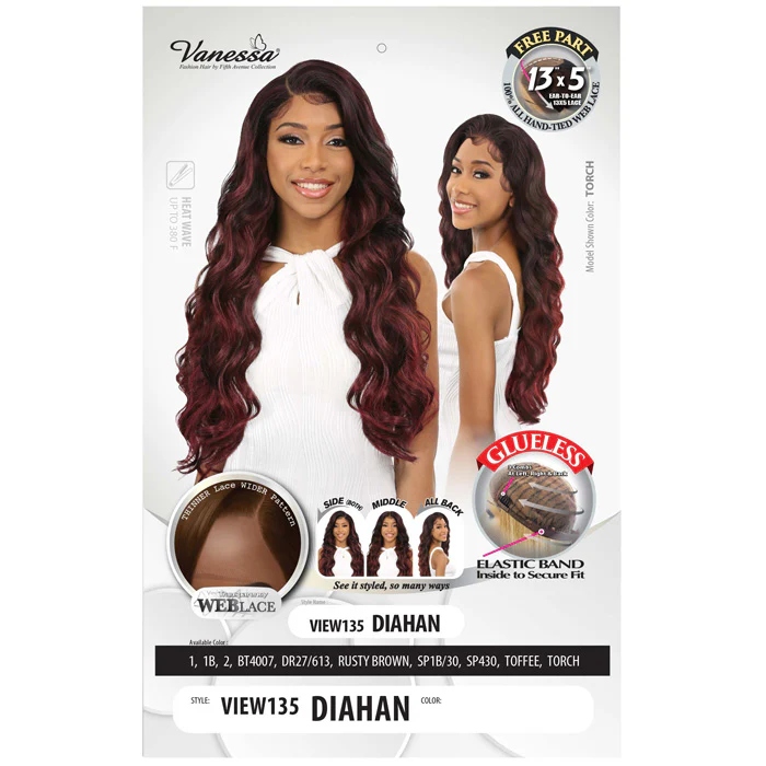 Vanessa View Glueless 13x5 HD Lace Front Wig -  VIEW 135 DIAHAN - Image 4