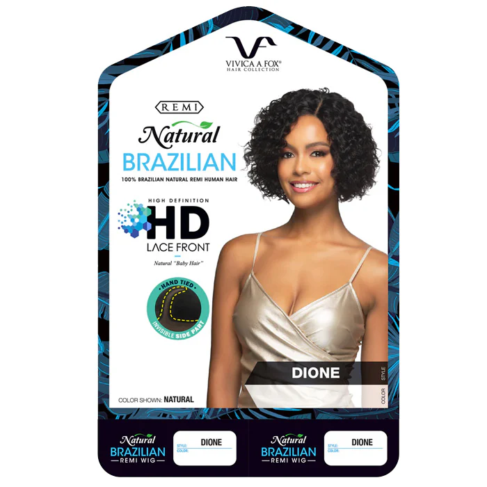 Vivica A Fox Natural Brazilian 100% Remi Human Hair HD Lace Part Wig - DIONE - Image 3