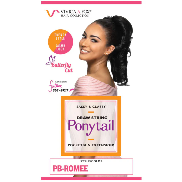 Vivica A Fox Sassy & Classy Drawstring Ponytail - PB-ROMEE - Image 4