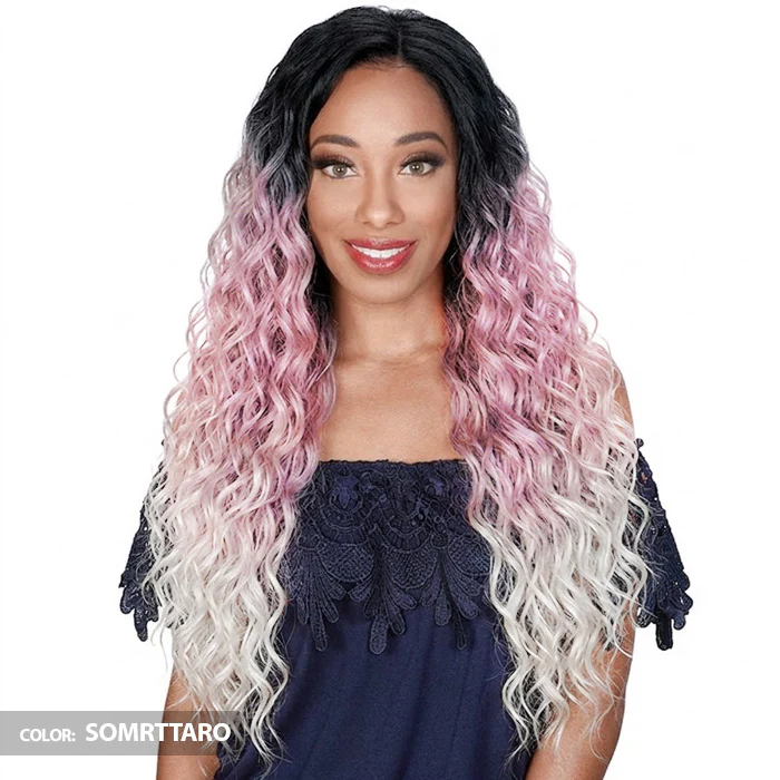 Zury Sis Beyond Free Part Lace Front Wig - BYD LACE H COMO - Dripping Wet Style - Image 3