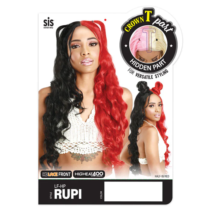 Zury Sis Crown T-Part HD Lace Front Wig - LF-HP RUPI - Image 4