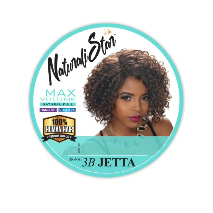 Zury Sis Naturali Star Pre-Tweezed Part Human Hair Lace Part Wig - HR NAT 3B JETTA - Image 3