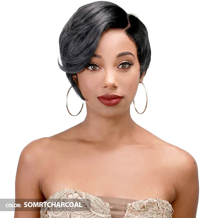 Zury Sis Sassy Razor Chic Zig Zag Lace Part Wig - SASSY RC-H LOZA - Image 2